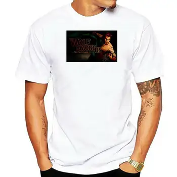 Camiseta de dibujos animados de The Wolf Among Us para hombre, camisa negra con videojuegos populares, t shirt, nueva, a la moda