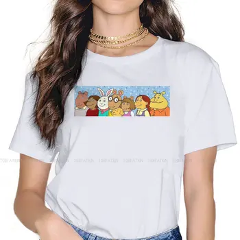 Karakterler Klasik Hip Hop TShirt Arthur Timothy Okuma Çocuk Karikatür Baskı Üstleri Rahat T Shirt Kız Tee Benzersiz