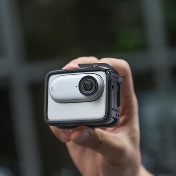 Sunnylife için Insta360 GO3 Kamera koruma, çarpışma ve düşme önleme, koruyucu kabuk, hızlı bırakma, koruyucu çerçeve-G
