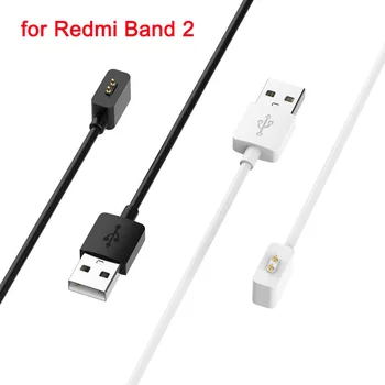 USB şarj aleti Redmi Band 2 için şarj kablosu Aksesuarları Manyetik Kordon 100cm Taşınabilir Smartwatch Değiştirme