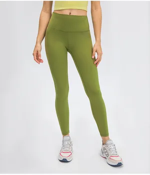 18 Renkler Pantolon Ikinci Cilt Hissediyorum Yoga Pantolon Kadın Squat Geçirmez 4 Yönlü Streç Spor Salonu Legging Spor Tayt
