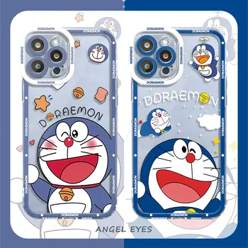 D-Doraemons Çeşitli Kedi Serin Temizle Kılıf Xiaomi Redmi için Not 11 Pro 5G 10T 8 11Lite 9 10a 9c 11S 9A 9 Yumuşak Silikon Telefon Kapak