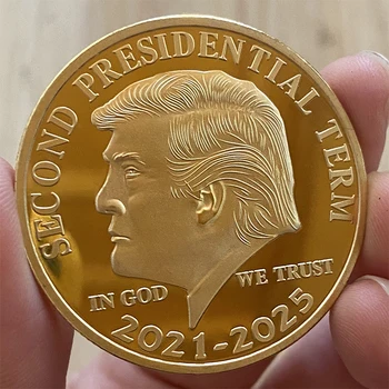 Bitcoin BTC Tahsil altın paralar Donald Trump hatıra parası